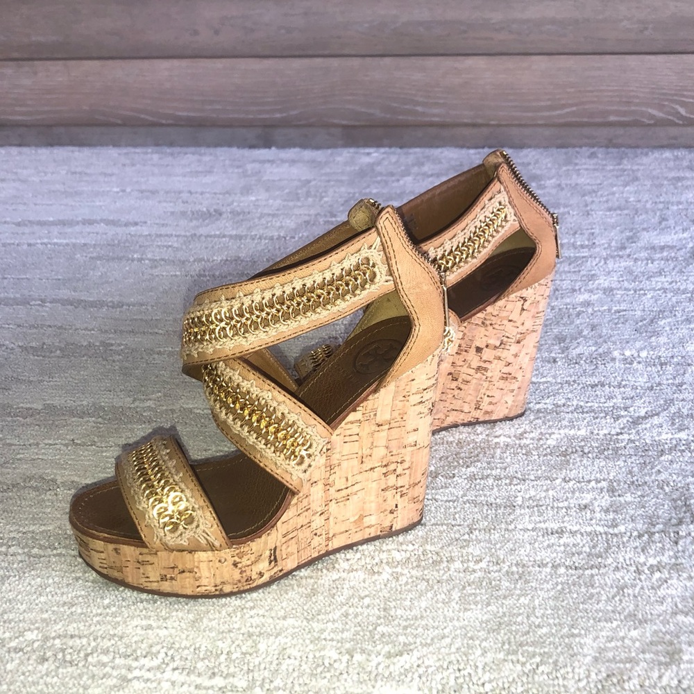 Tory Burch platform wedges